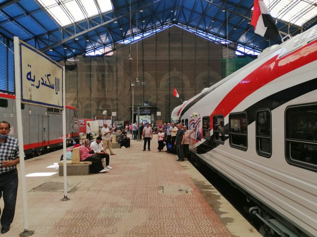 محطة القطار في الاسكندرية