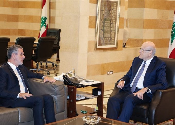 ميقاتي عرض الاوضاع مع نصار والتقى سفير المغرب