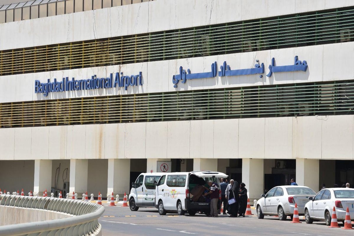 مطار بغداد الدولي يعلن توقف حركة الملاحة بسبب الأحوال الجوية