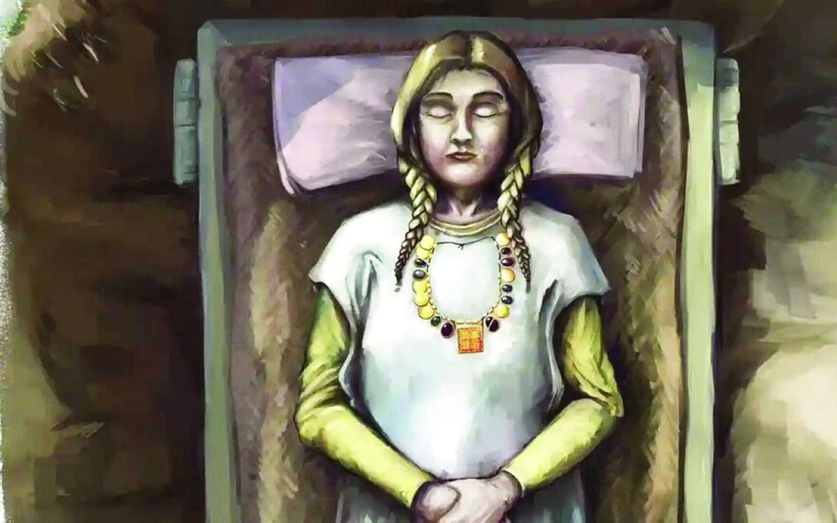 اكتشاف أهم قبر نسائي من العصور الوسطى في بريطانيا