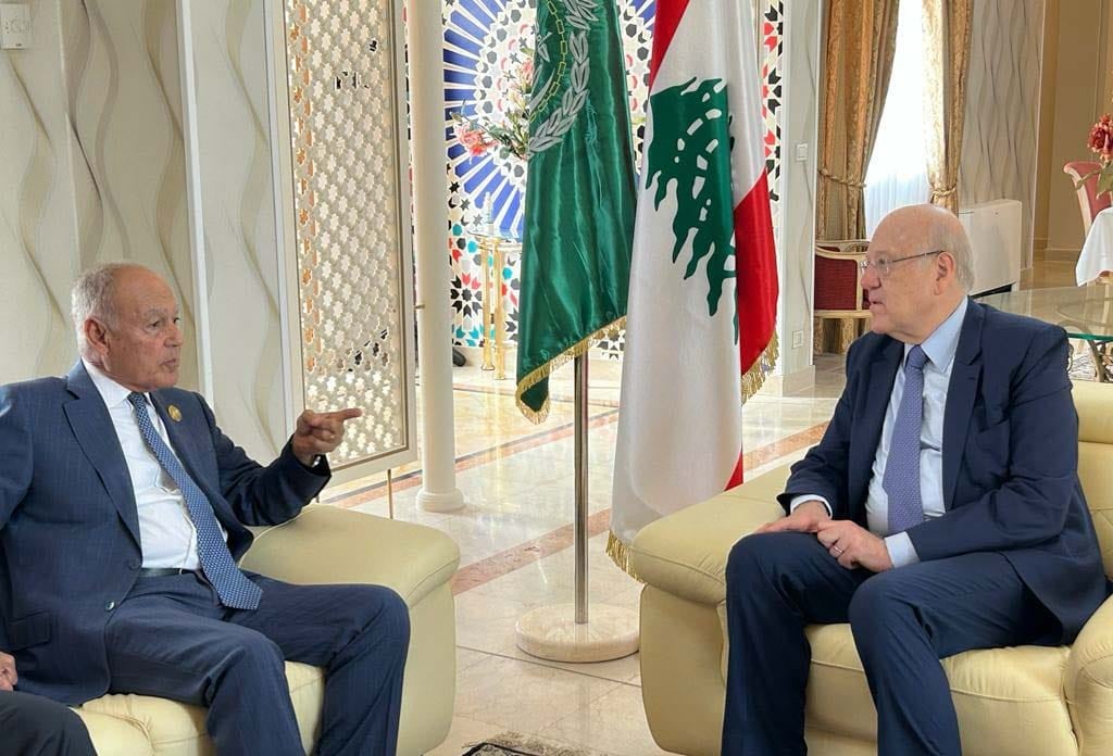 ابو الغيط بعد لقائه ميقاتي: لبنان يمر في وضع سياسي واقتصادي صعب والخروج منه متاح