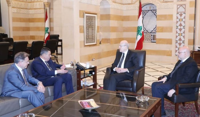 ميقاتي استقبل وزير الصحة ورئيس الجمعية الاوروبية لمراكز علاج السرطان