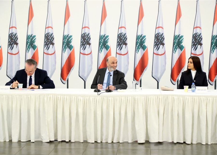جعجع: مقولة ان المسيحيين هم سبب الفراغ خاطئة وفي غير مكانها