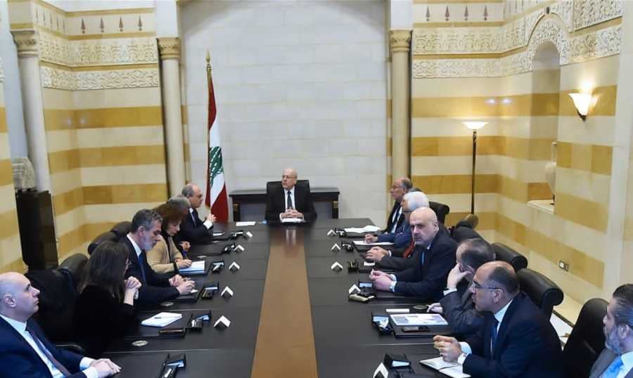 ميقاتي يرأس لجنة ادارة تأثير الازمة المالية على سير المرفق العام