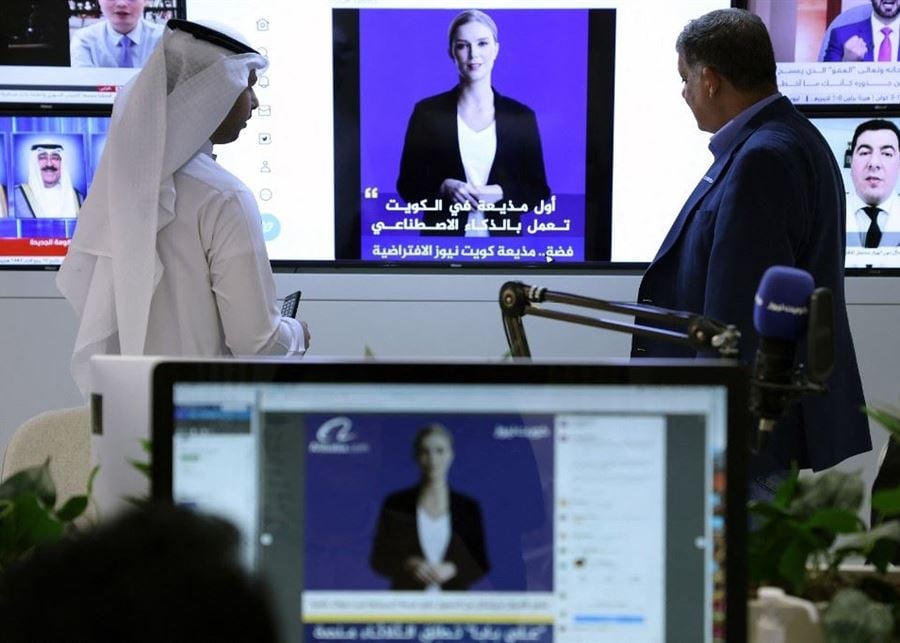 "فضّة" أول مذيعة افتراضية تعمل بالذكاء الاصطناعي في الكويت