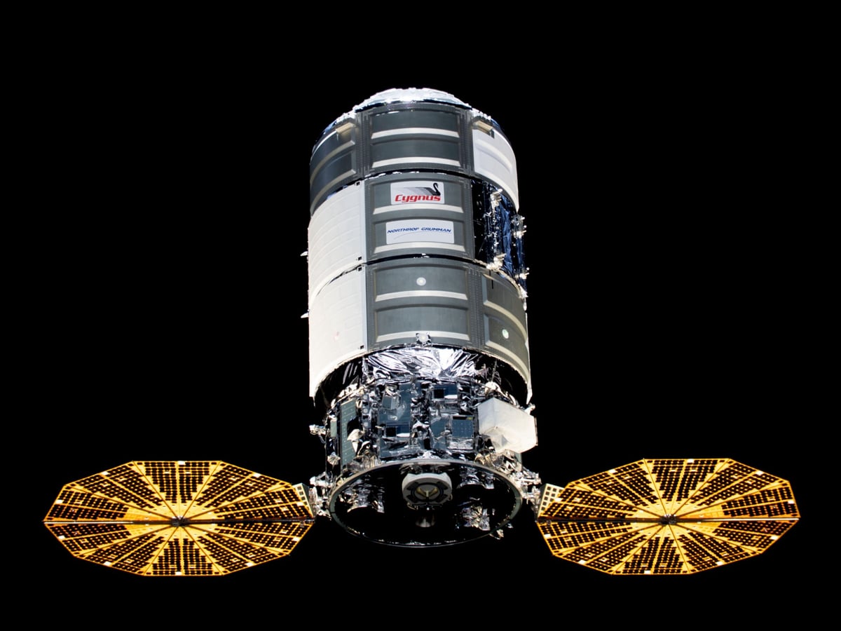 انفصال مركبة CYGNUS عن المحطة الفضائية الدولية