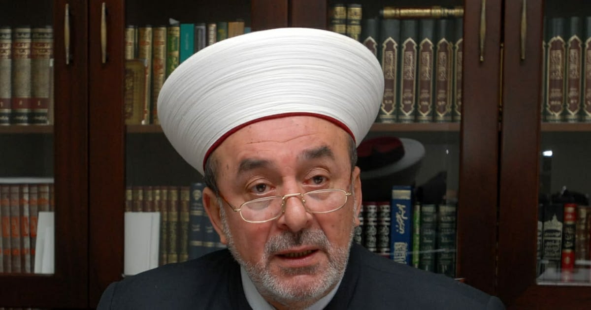 المفتي سوسان يهنىء بالأضحى
