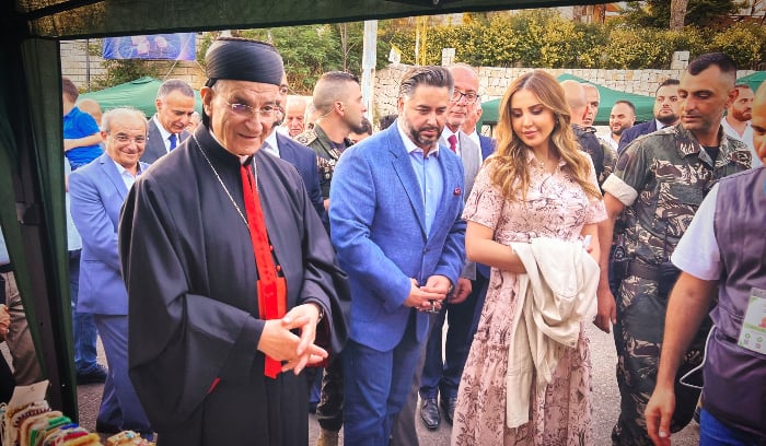 وزير الاقتصاد شارك في افتتاح سوق حملايا