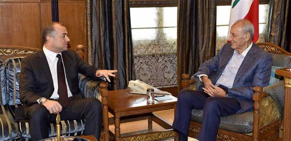زيارة لـ بو صعب الى عين التينة بعيدا عن الاعلام