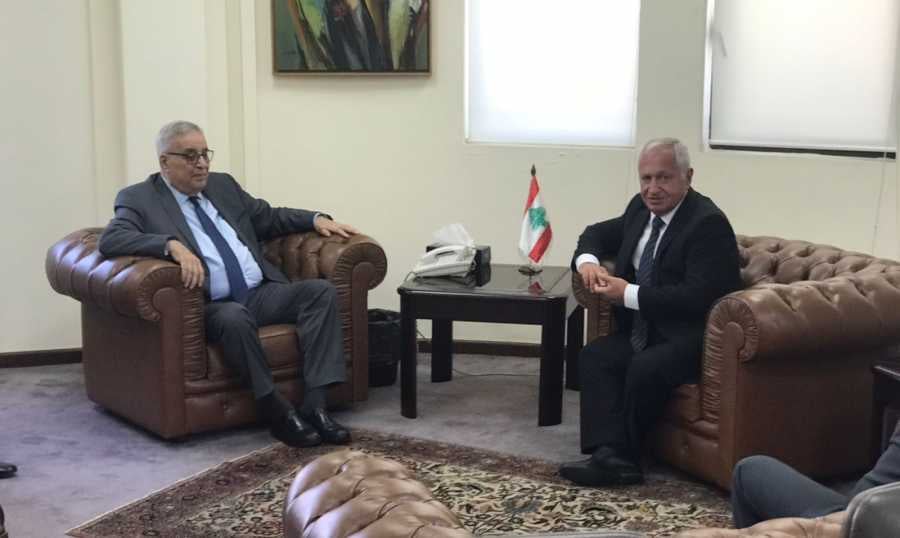 بوحبيب يلتقي سفير ارمينيا