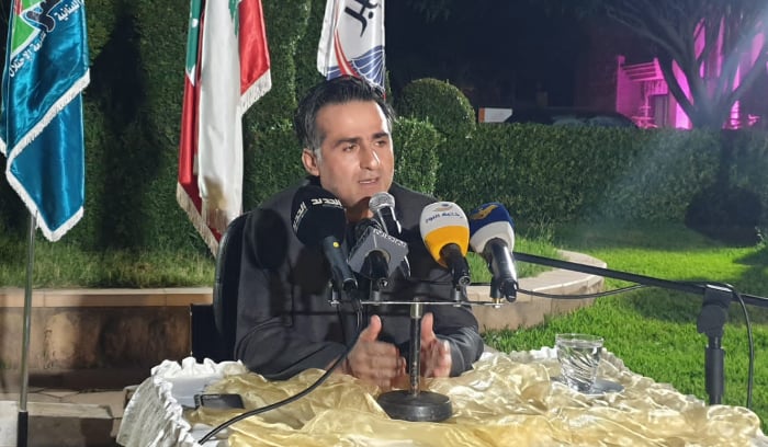 حمية خلال لقاء في عنجر: نهضة لبنان من نهضة مرافقه العامة