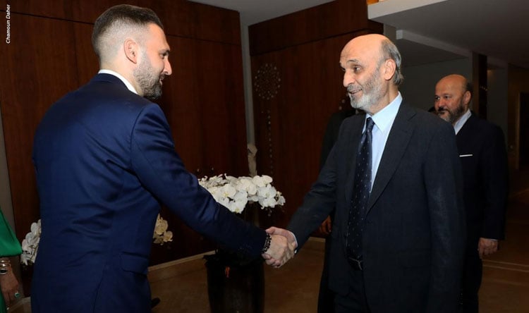 تيمور جنبلاط في معراب: "من أرز الرب إلى أرز الشوف"