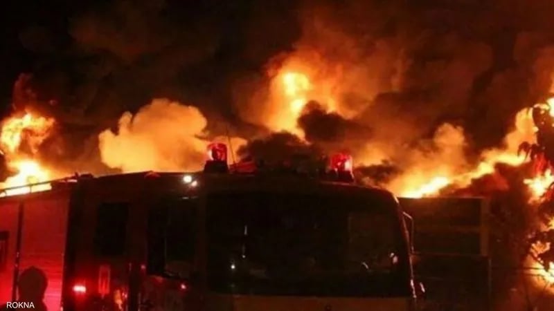 انفجار هائل في مجمع للفولاذ في إيران
