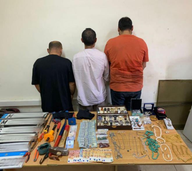 عصابة خطرة في قبضة شعبة المعلومات