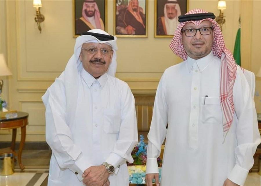 العلاقات الثنائية بين السفيرين السعودي والقطري