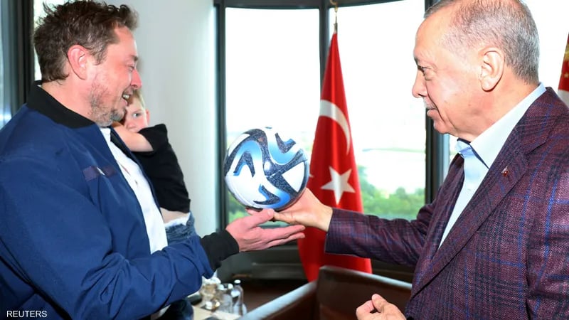 أردوغان يلتقي إيلون ماسك… ويعرض عليه هذا الاقتراح
