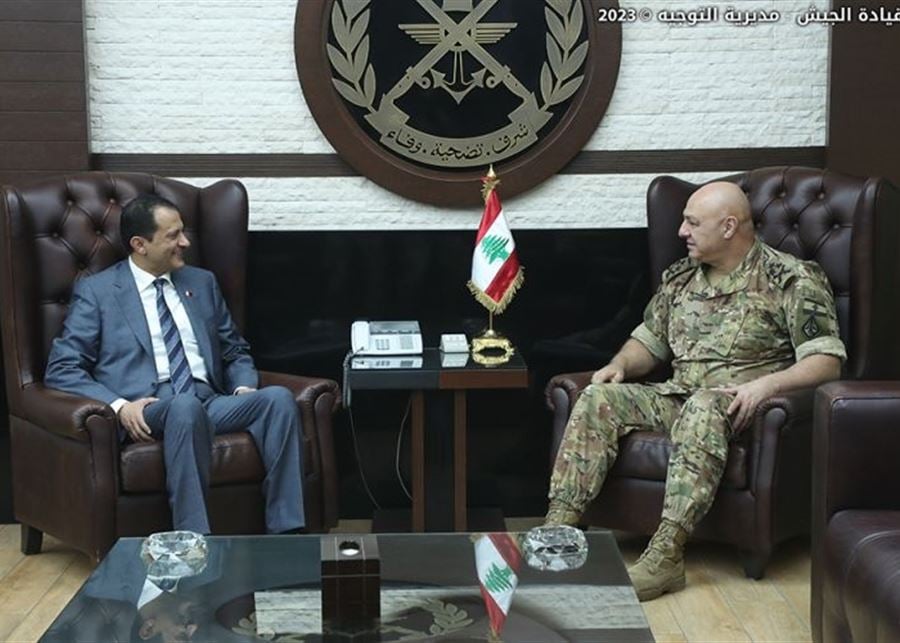 السفير القطري في اليرزة… وتأكيد استمرار دعم بلاده للبنان والجيش