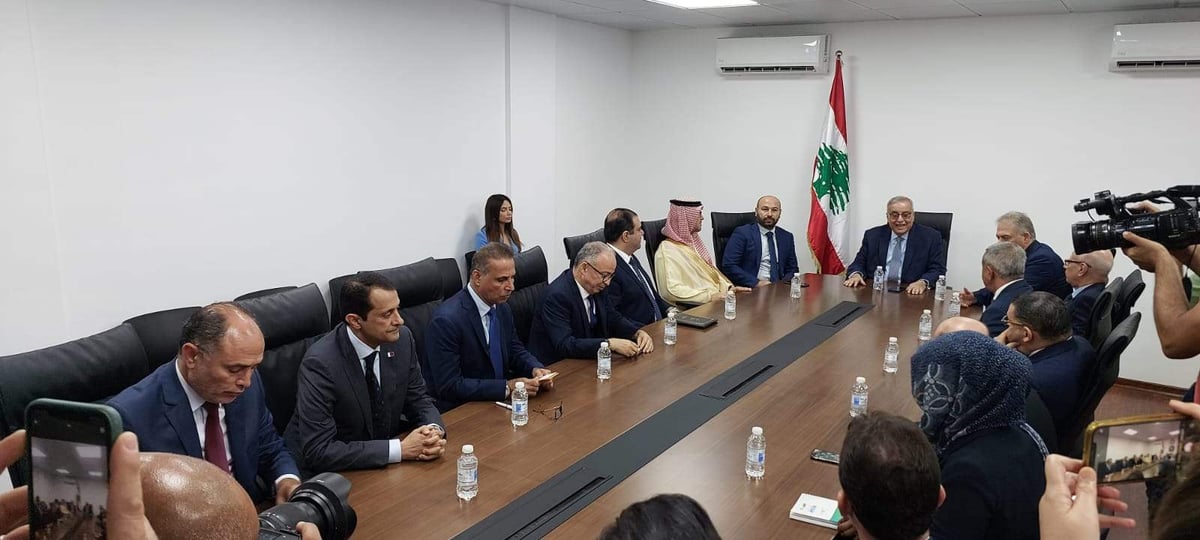بوحبيب التقى السفراء العرب في بيروت: توافق على أهمية الوقف الفوري لإطلاق النار في غزّة
