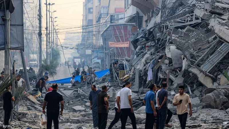 بالأرقام: القصف الإسرائيلي يدمر مبان في قطاع غزة