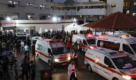 471 شهيدا حصيلة قصف المستشفى في قطاع غزة