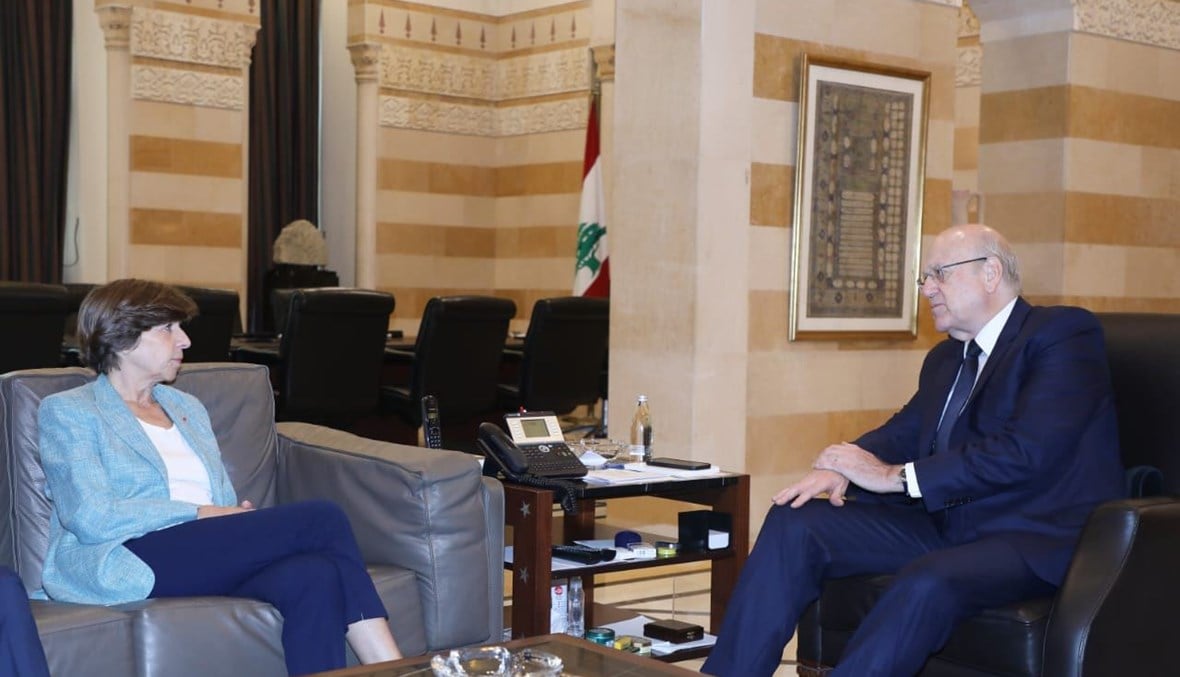 كولونا بعد لقاء ميقاتي: يجب تلافي الحسابات الخاطئة وإبقاء جنوب لبنان خارج التشنّجات