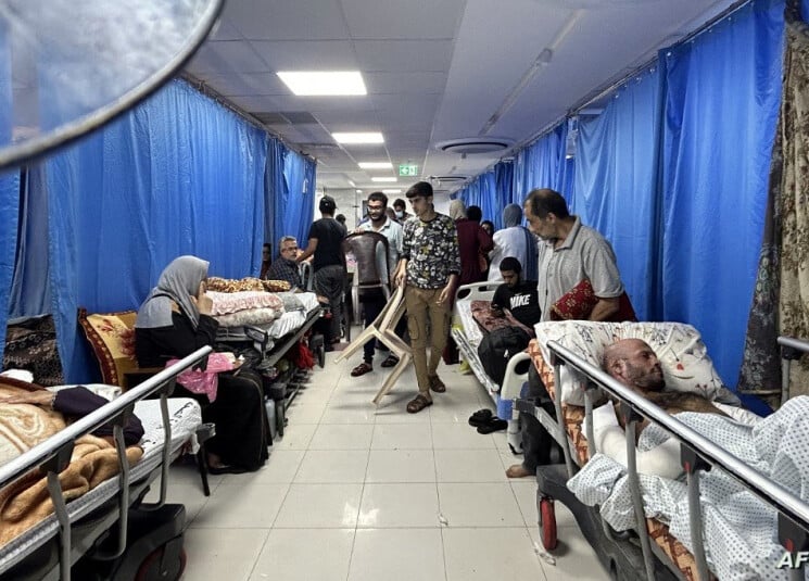 حماس تحمّل بايدن "المسؤولية" عن اقتحام الجيش الإسرائيليّ لمجمع الشفاء