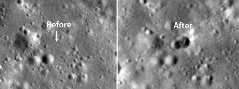 حل لغز الصاروخ مجهول الهوية الذي اصطدم بالقمر في عام 2022