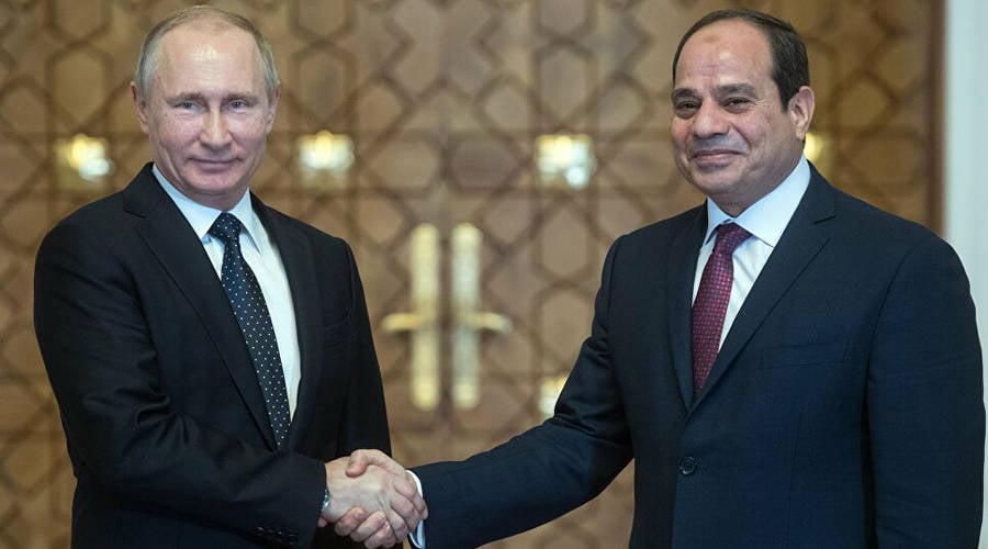 بوتين في مصر غداً لتدشين أول محطة للطاقة النووية