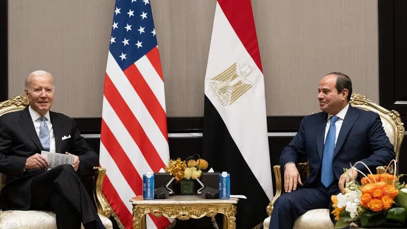 بايدن يهاتف السيسي.. هذه أبرز تفاصيل الاتصال