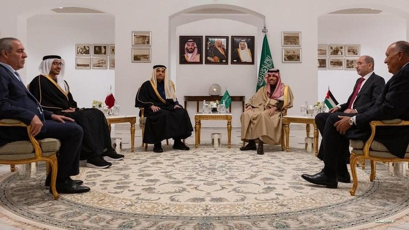 الوزراء العرب: يجب اخذ خطوات حاسمة لإقامة دولة فلسطينية