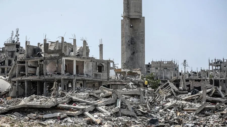 أنقاض غزة.. 37 مليون طن تحتاج 14 عاما لإزالتها