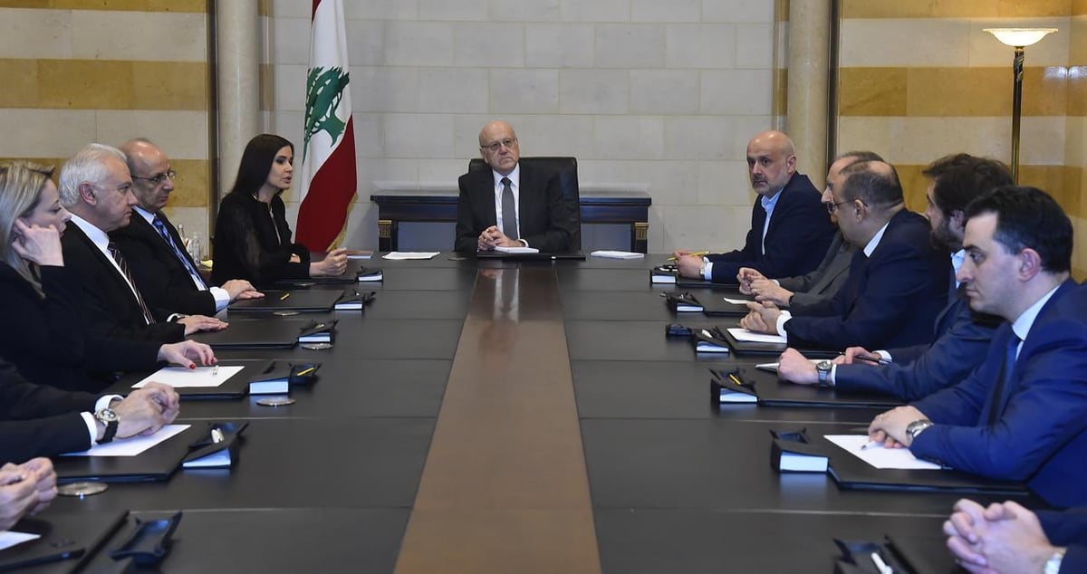 ميقاتي بحث مع وفد من "الجمهورية القوية" في ملف الوجود السوري غير الشرعي