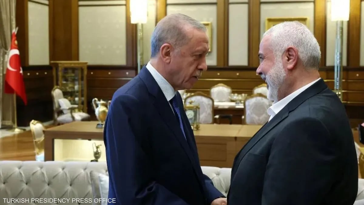 هنية يزور تركيا خلال أيام لإجراء محادثات مع أردوغان