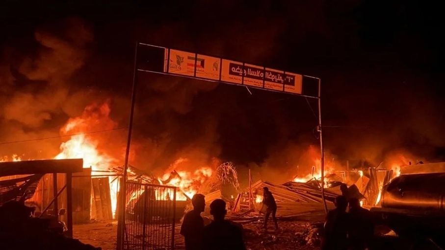 ما هي القنبلة التي تسببت بمجزرة الخيام في رفح؟