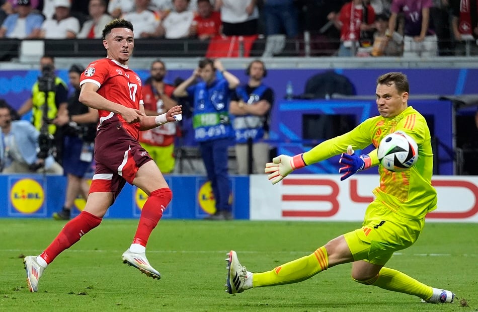 يورو 2024.. ألمانيا تخطف الصدارة في الدقائق الأخيرة أمام سويسرا بهدف قاتل