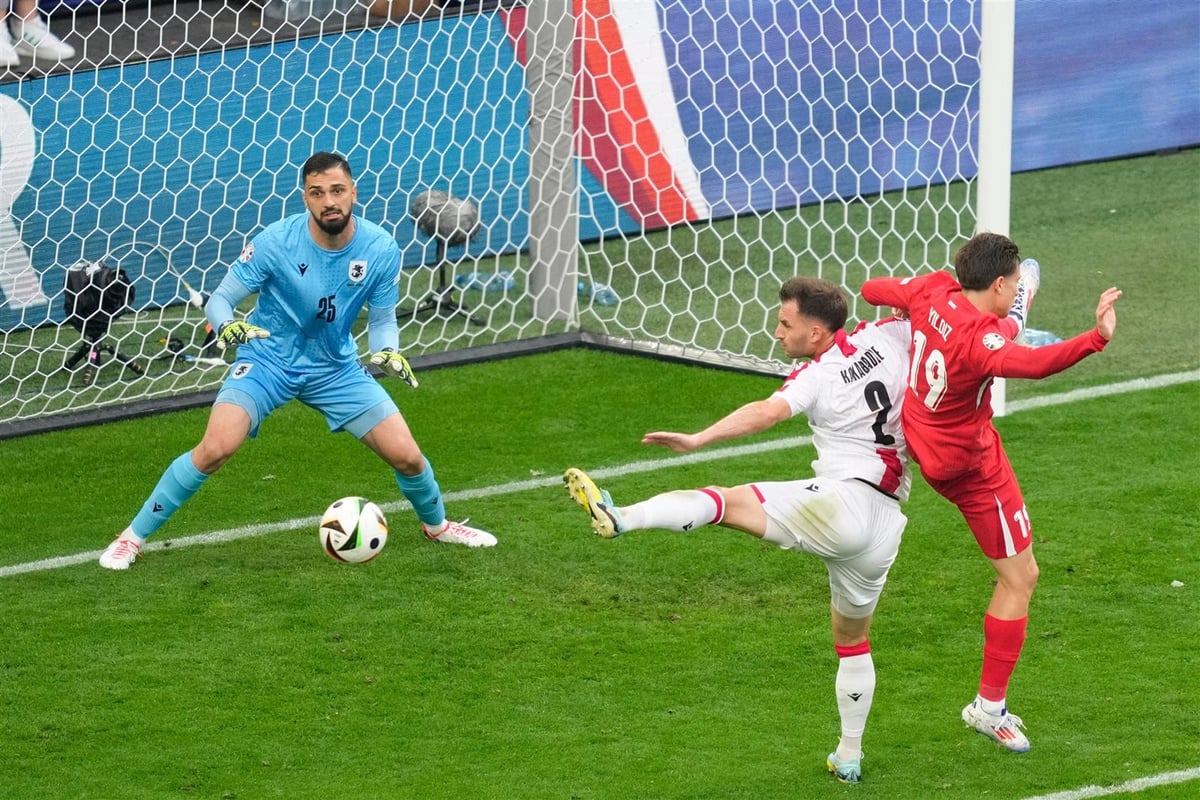 يورو 2024 .. التعادل 1-1 بين تركيا وجورجيا في شوط أول مثير