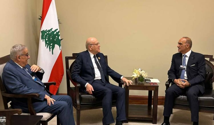 "العدوان الاسرائيلي على الجنوب" بين ميقاتي ونظيره الاردني
