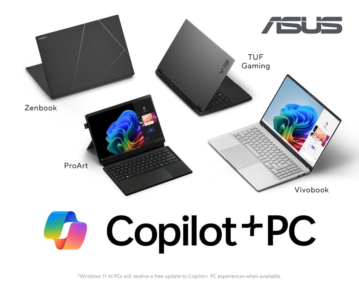 شركة ASUS تكشف عن أجهزة كمبيوتر محمولة متطورة
