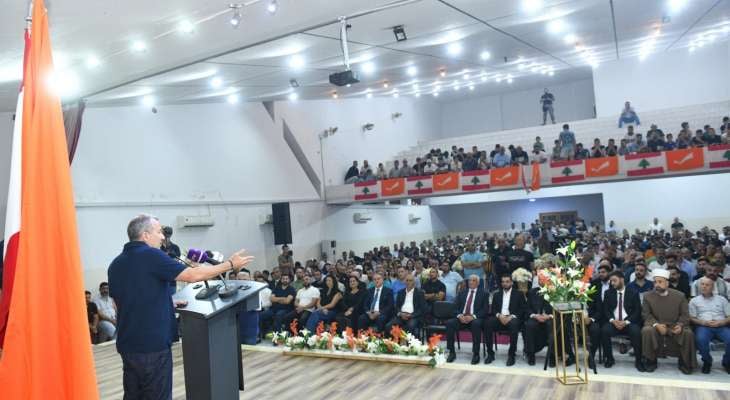 باسيل: خياراتنا الداخلية نحن من يقوم بها