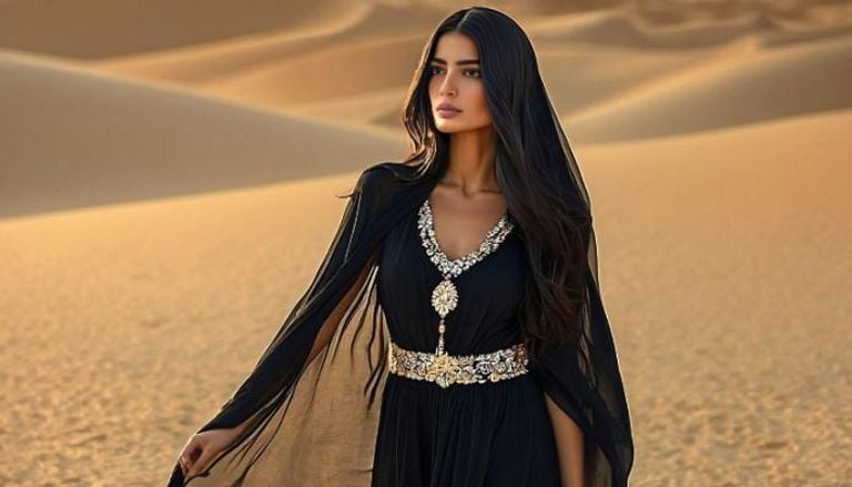 لمياء عبدالله.. أول موديل سعودية بالذكاء الاصطناعي (صور)