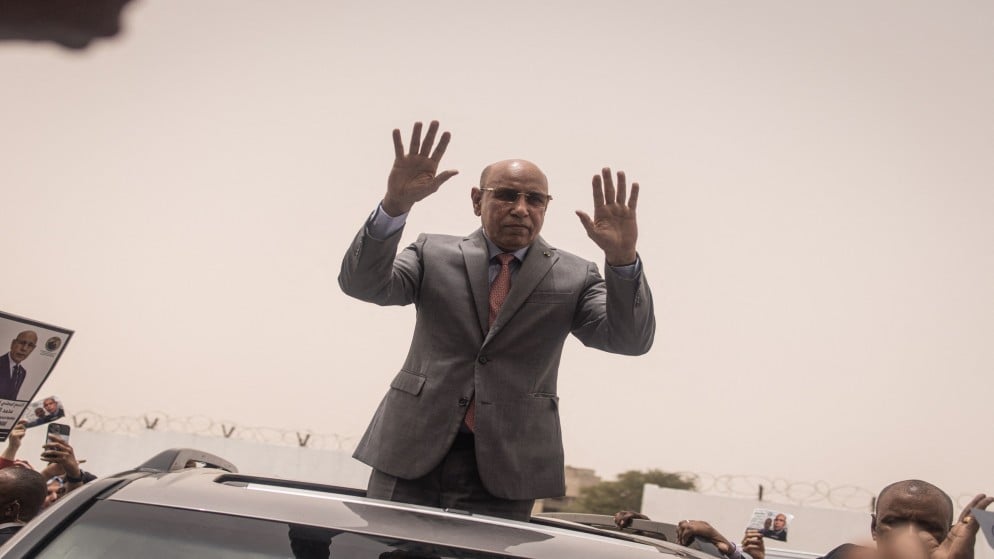 فوز الرئيس الموريتاني رسميا في الانتخابات