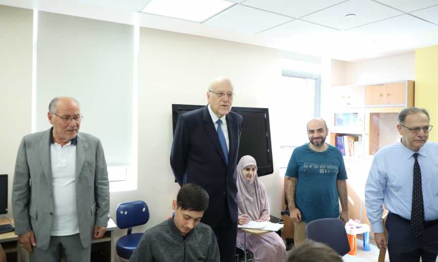 ميقاتي استكمل جولته على مراكز الامتحانات... التحدي هو قدر اللبناني