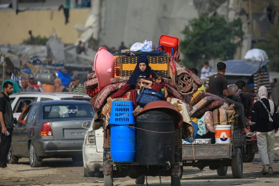 الأمم المتحدة: النازحون في قطاع غزة 2 مليون شخص