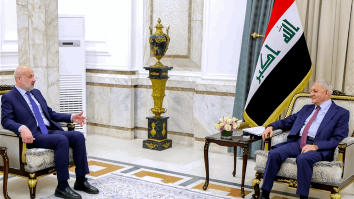 الرئيس العراقي التقى مولوي: نؤكد دعم العراق إلى لبنان في مختلف المجالات