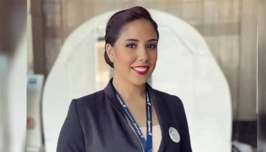 وفاة صادمة لمضيفة الطيران