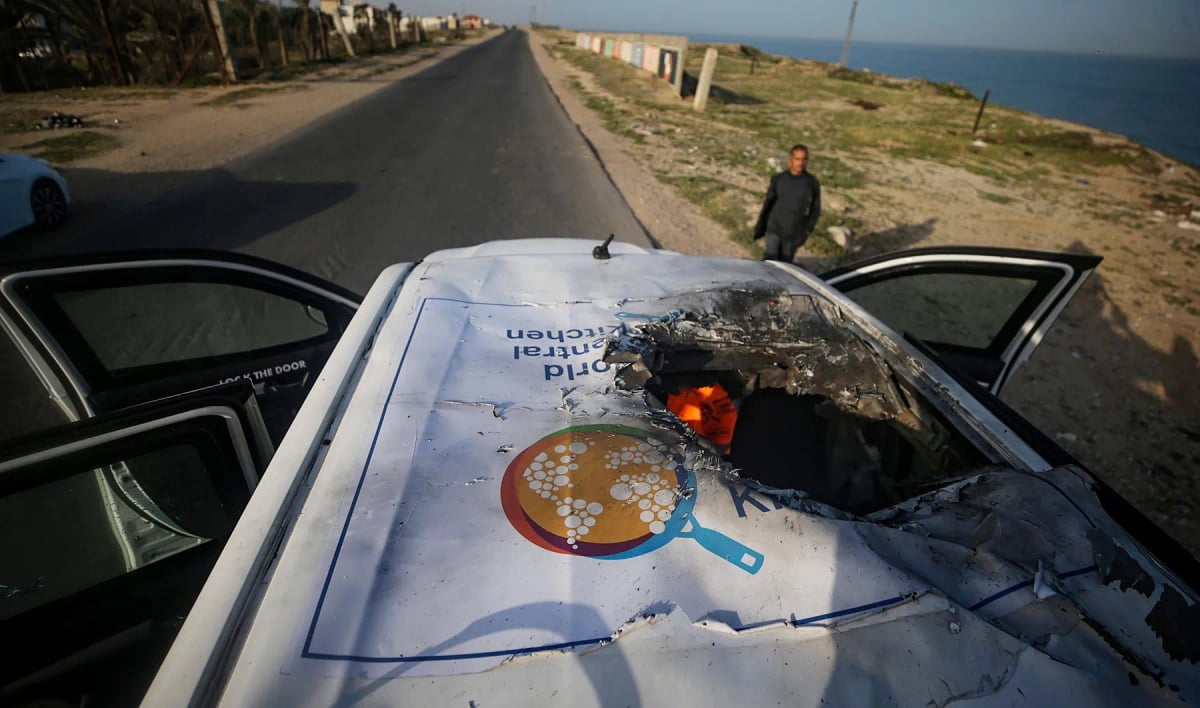 المطبخ العالمي: مقتل أحد موظفينا في غزة