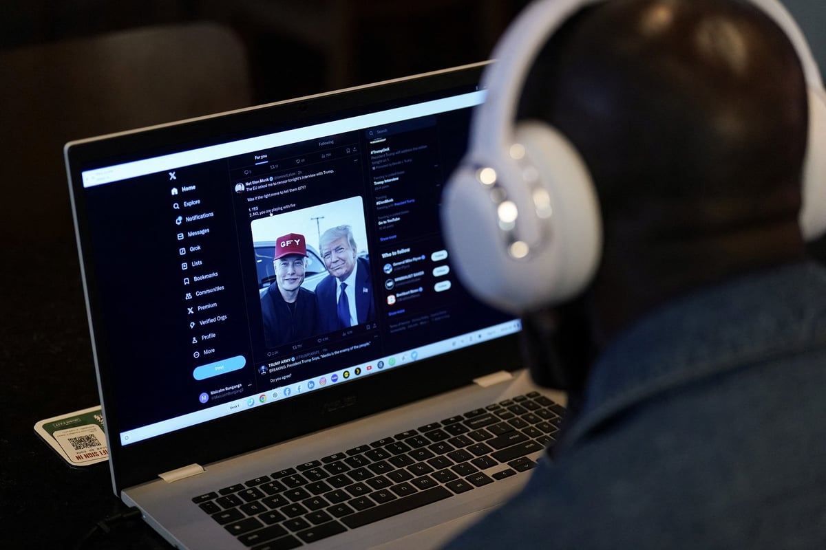 إيلون ماسك يكشف عن هجوم إلكتروني كبير أدى لتأخير بث مباشر مع دونالد ترامب