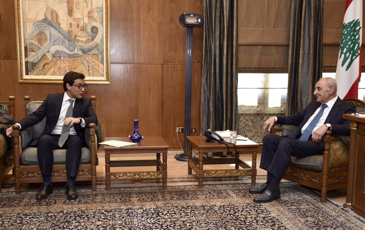 بري: لبنان ملتزم قواعد الإشتباك وحقه في الدفاع بمواجهة اسرائيل.. سيجورنيه: لوقف إطلاق النار في غزة