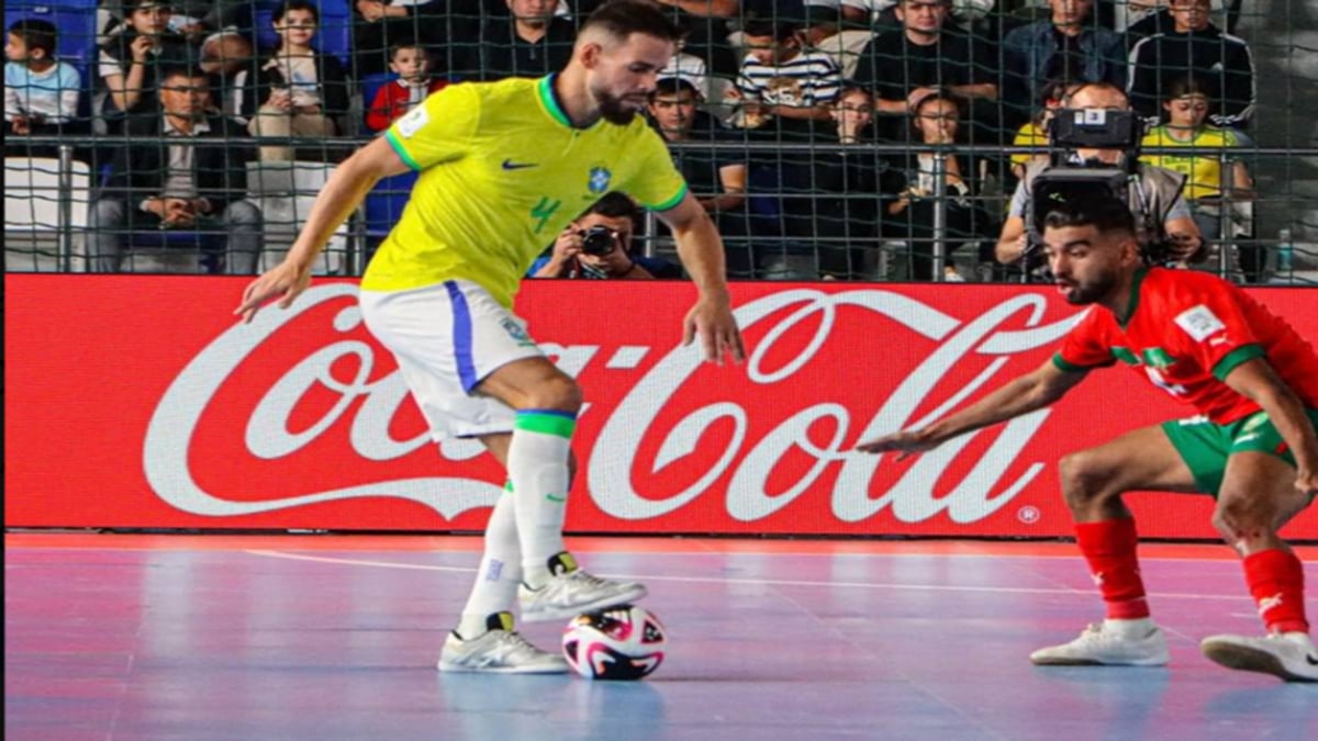 منتخب البرازيل يقصي نظيره المغربي من ربع نهائي مونديال "الفوتسال"