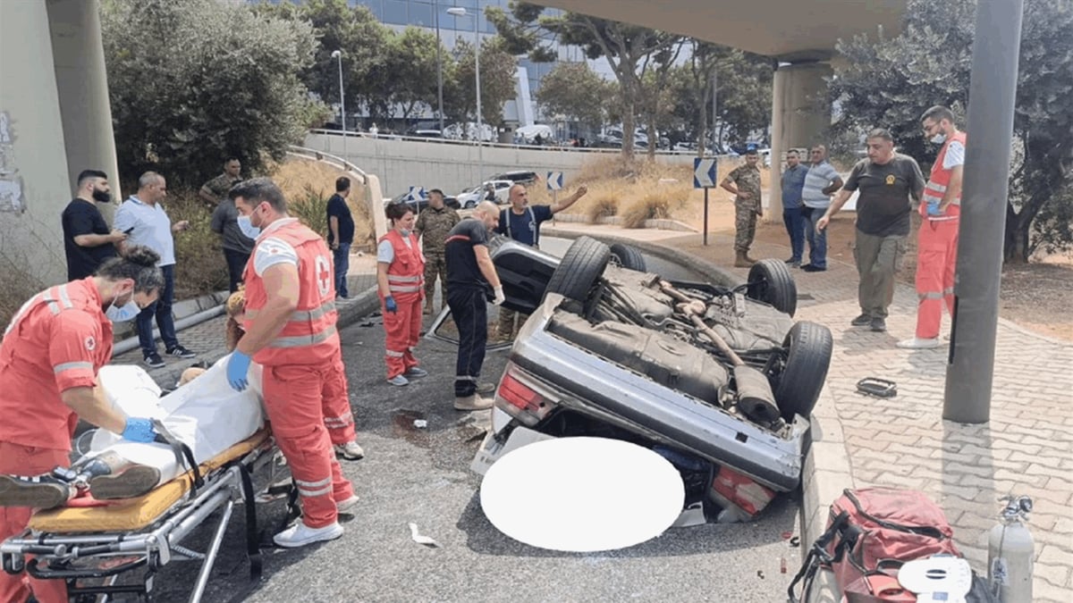 قتيل وجريح نتيجة سقوط مركبة عن جسر الصياد